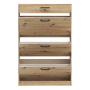 Niko 84cm 3 Tier Shoe Cabinet with Drawer (NIKD321)
