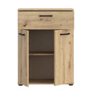 Niko 60cm 2 Door 1 Drawer Sideboard (NIKK33)