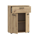 Niko 60cm 2 Door 1 Drawer Sideboard (NIKK33)