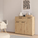 Niko 90cm 3 Door 1 Drawer Sideboard (NIKK34)