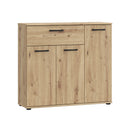 Niko 90cm 3 Door 1 Drawer Sideboard (NIKK34)