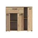 Niko 90cm 3 Door 1 Drawer Sideboard (NIKK34)