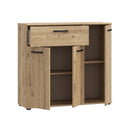 Niko 90cm 3 Door 1 Drawer Sideboard (NIKK34)