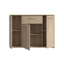 Niko 110cm 3 Door 1 Drawer Sideboard (NIKK35)