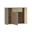 Niko 110cm 3 Door 1 Drawer Sideboard (NIKK35)