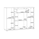 Niko 110cm 3 Door 1 Drawer Sideboard (NIKK35)