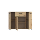 Niko 110cm 3 Door 1 Drawer Sideboard (NIKK35)
