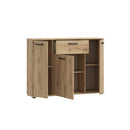Niko 110cm 3 Door 1 Drawer Sideboard (NIKK35)
