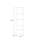 Niko 51cm Open Bookcase (NIKR70)