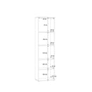Niko 51cm Open Bookcase (NIKR70)