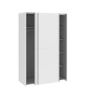 Ozzula 120 cm Sliding Wardrobe X10