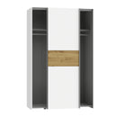 Ozzula 120 cm Sliding Wardrobe X8