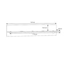 Portland Wall Shelf with LED Lighting