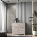 Portland Chest of Drawers with 2 Doors and 1 Drawer