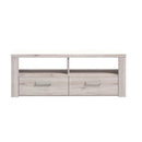 Portland TV Unit with 2 Drawers