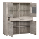 Portland Display Cabinet with 4 Doors and 1 Drawer