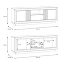 Savona TV Unit With LED Lighting