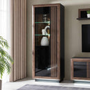 Savona left-hinged Display Cabinet