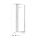 Savona right-hinged Display Cabinet