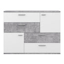 Skive 125cm 2 Door 4 Drawer Sideboard (SKVK46)