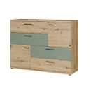 Skive 125cm 2 Door 4 Drawer Sideboard (SKVK46)