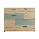 Skive 125cm 2 Door 4 Drawer Sideboard (SKVK46)
