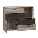 Skive 125cm 2 Door 4 Drawer Sideboard (SKVK46)