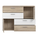 Skive 125cm 2 Door 4 Drawer Sideboard (SKVK46)