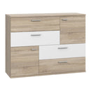 Skive 125cm 2 Door 4 Drawer Sideboard (SKVK46)