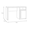 120 cm Desk With Cabinet