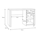 120 cm Desk With Cabinet