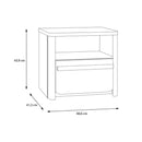 Surfinio Bedside Table With Drawer