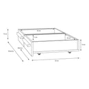 Surfinio Set of two under-bed drawers