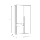 110 cm three-door Wardrobe