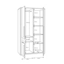 110 cm three-door Wardrobe