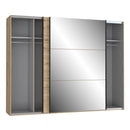 Trondheim Sliding Wardrobe With Mirror