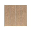 Trondheim Sliding Wardrobe With Mirror and LED