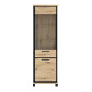 Trondheim narrow display cabinet