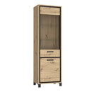 Trondheim narrow display cabinet
