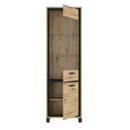 Trondheim narrow display cabinet