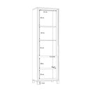 Trondheim narrow display cabinet