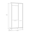 Trondheim display cabinet L