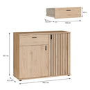 Verniq 100 cm Chest of Drawers