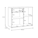 Verniq 100 cm Chest of Drawers