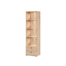Verniq 55 cm Bookcase with 2 Drawers