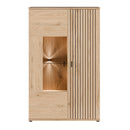 Verniq Left-Hand Display Cabinet