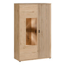 Verniq Left-Hand Display Cabinet