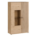 Verniq Left-Hand Display Cabinet