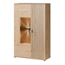 Verniq Left-Hand Display Cabinet
