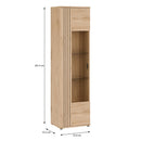 Verniq 55 cm Display Cabinet